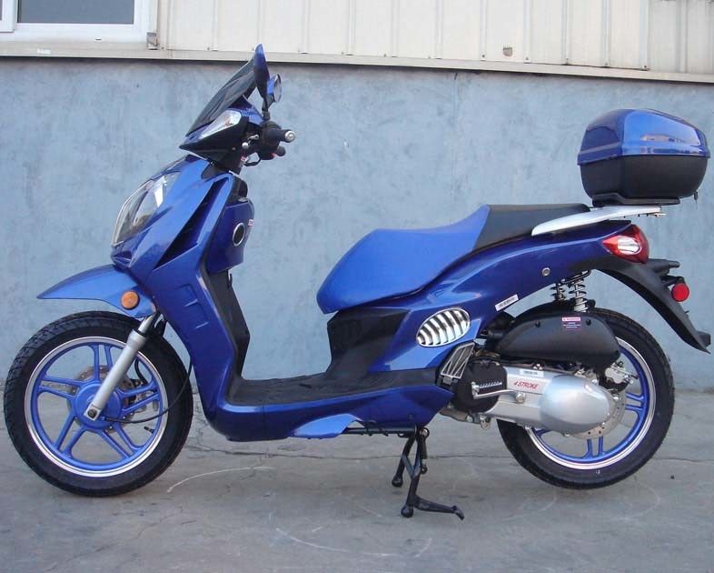 150CC Single Cylinder Air Cool Adult Motor Scooter 4 suwowy automatyczny sprzęgło