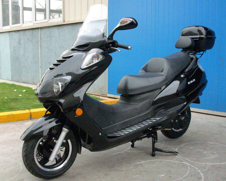 Cvt Gear Motor Scooter 250cc z przednim hamulcem tylnym ABS Tarcza Chengshin Dot