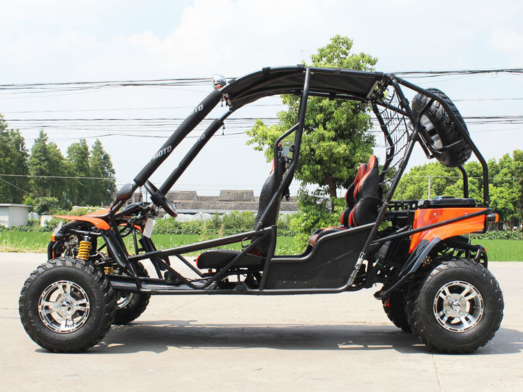 Poziome Typ 200cc Go Kart Buggy Single Cylinder 4 suwowy z 4 miejscami siedzącymi