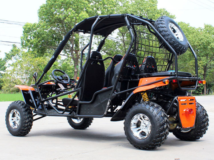 Poziome Typ 200cc Go Kart Buggy Single Cylinder 4 suwowy z 4 miejscami siedzącymi