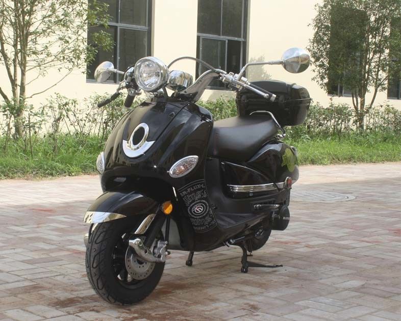 Skutery elektryczne z napędem gazowym 150cc dla dorosłych z tylnym bębnem na przednią tarczę