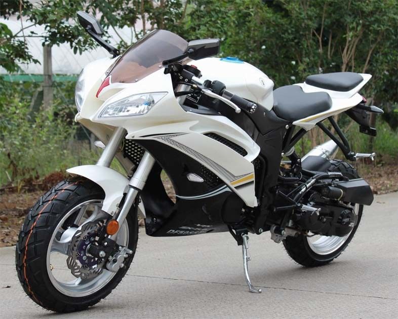 Single Cylinder 200cc Street Legal Motorcycle 4-skokowy, chłodzony powietrzem CVT z systemem Key Start
