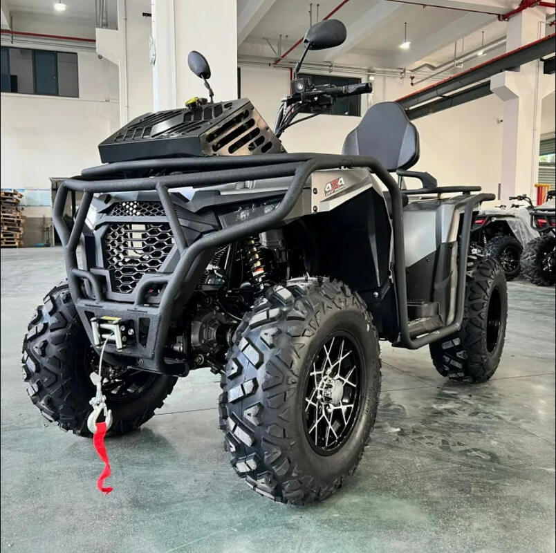 High Quality 400cc 4X4 Quad Bike Road Legal ATV Automatic Shaft Drive Equipped Differential Lock Electric Start Atvs with Wholesale Price