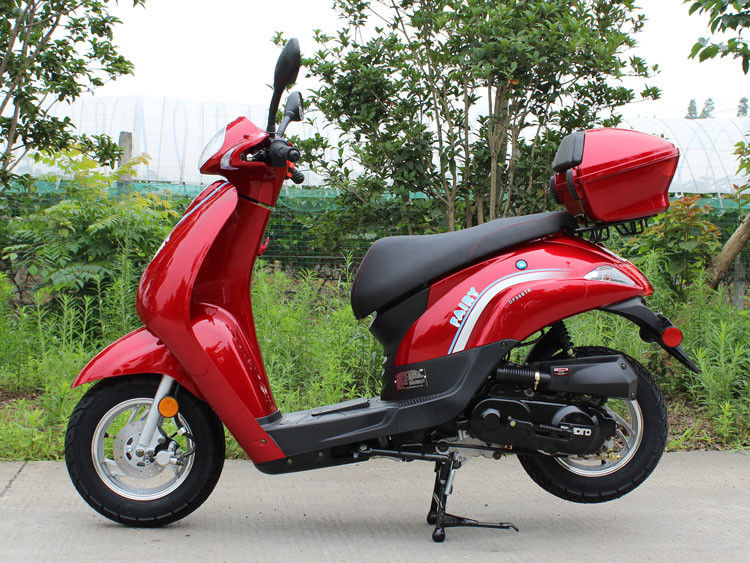 Przekładnia CVT 50cc Skuter elektryczny dla dorosłych Typ poziomy Pojedynczy cylinder powietrzny - chłodzony