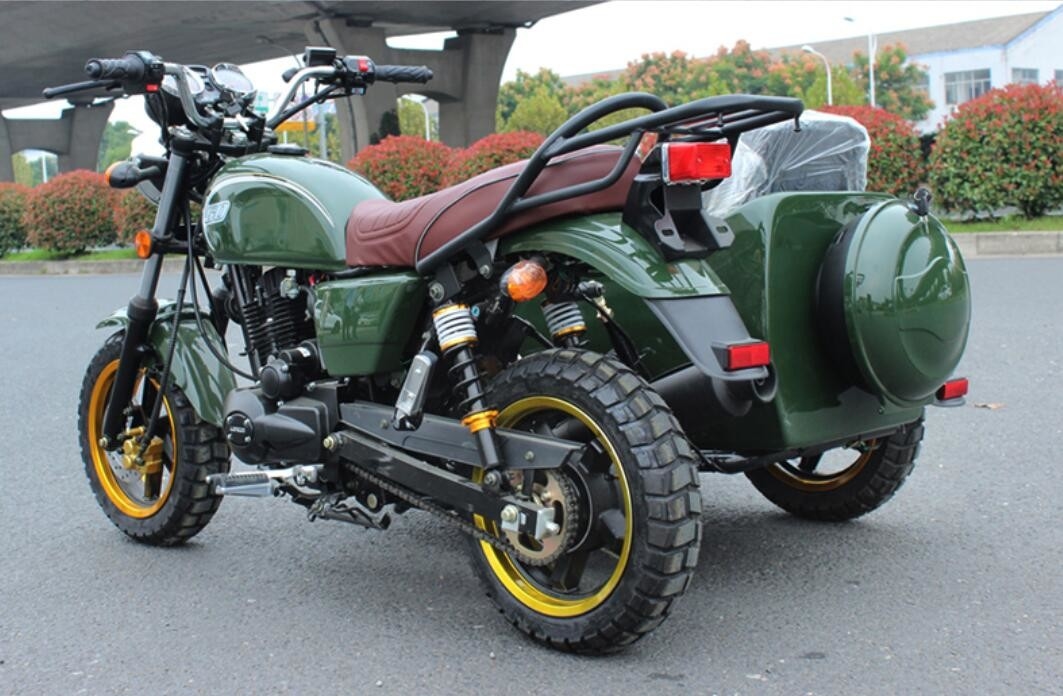 Off Road Side Electric Electric 3-kołowe motocykle Chłodzony powietrzem zapłon CDI do dostawy
