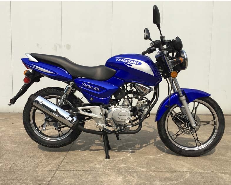 Jednocylindrowy czterosuwowy motocykl Ręczne chłodzenie powietrzem Maksymalna prędkość 65 km / h 50 cm3