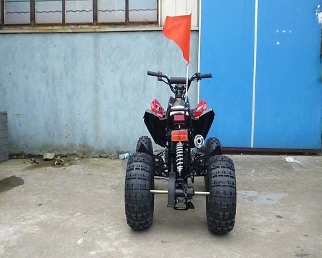 Start elektryczny Wyścigi młodzieżowe ATV Przedni hamulec bębnowy Tylny hamulec tarczowy Akumulator 12V 4AH