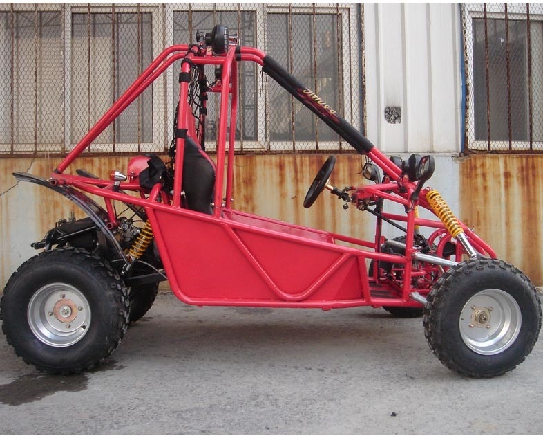 Duży gokart Buggy 150CC z chłodzonym powietrzem elektrycznym hamulcem nożnym rozruchowym CVT