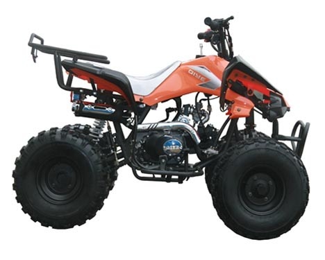 Silnik 125 cm3 W pełni automatyczne wyścigi ATV dla młodzieży z maksymalnym obciążeniem wstecznym 65 kg Rozruch elektryczny