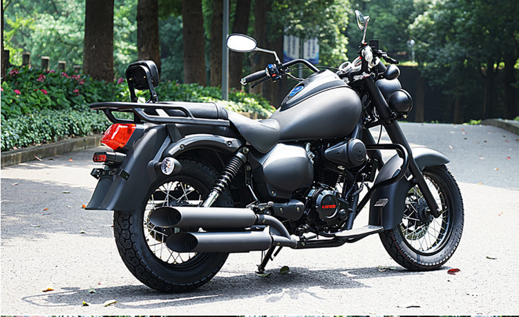 115 km / h Maksymalna prędkość 250 cm Chopper Motocykl Zbiornik paliwa 12 l na leśną drogę